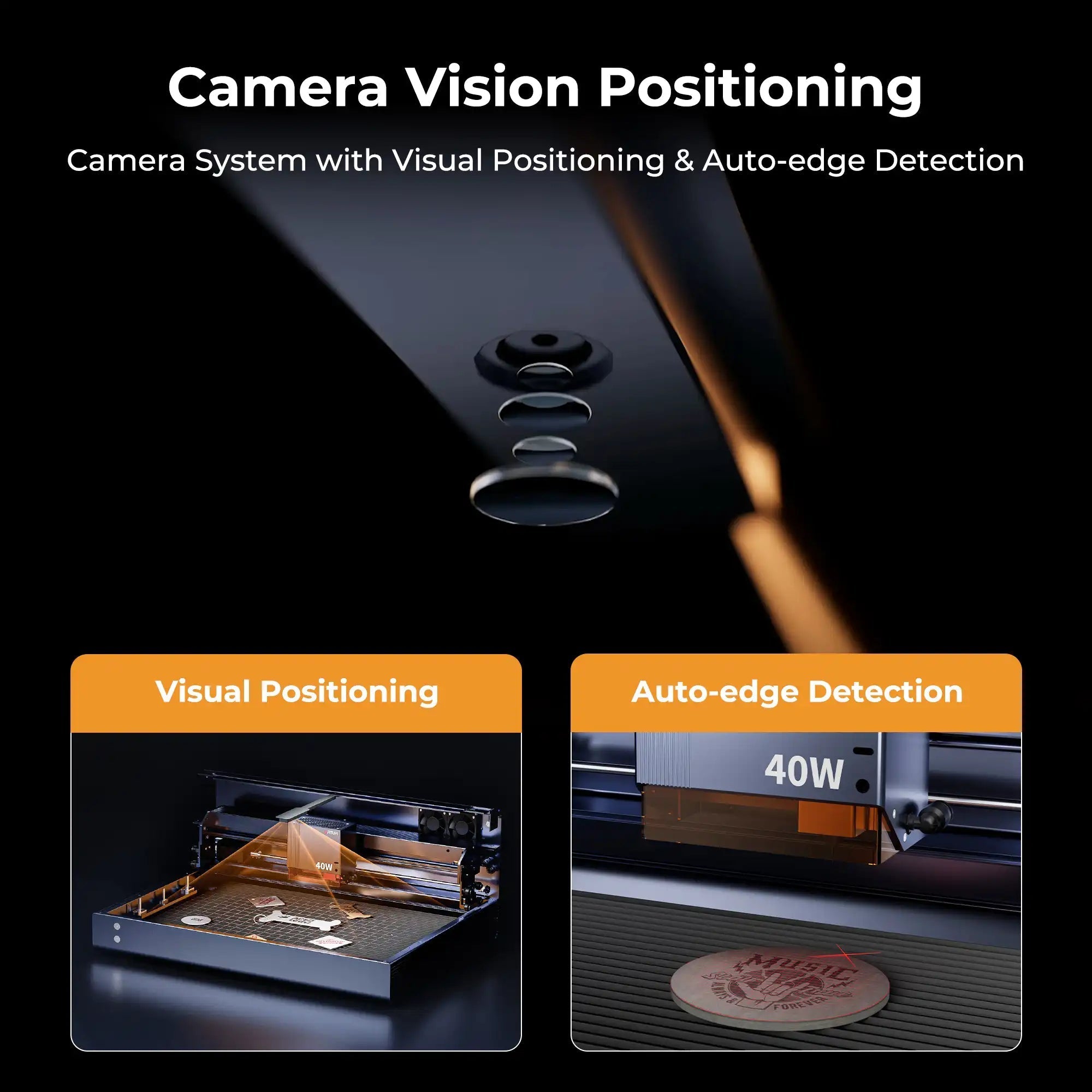 Ortur H20 Lasergravur- und Schneidemaschine 2W IR/10W/20W/40W