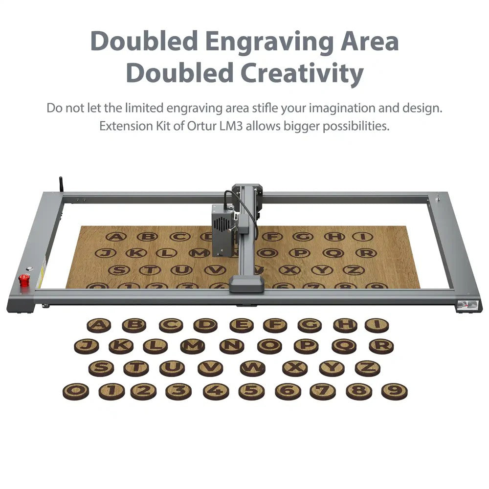 Ortur Extension Kit for Laser Master 3 (ETK2.0)