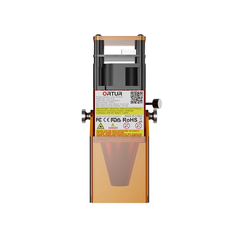 Module laser Ortur LU2-4 LF 5W 24V/2A pour graveur laser Ortur