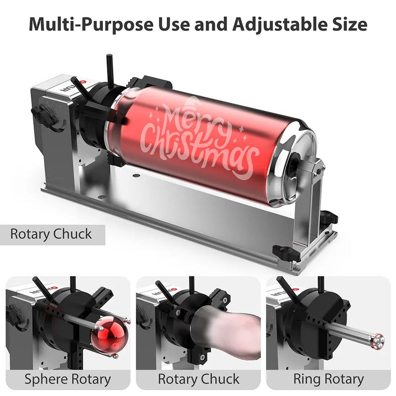 Ortur Y-axis Rotary Chuck for Laser Engraver (YRC1.0)