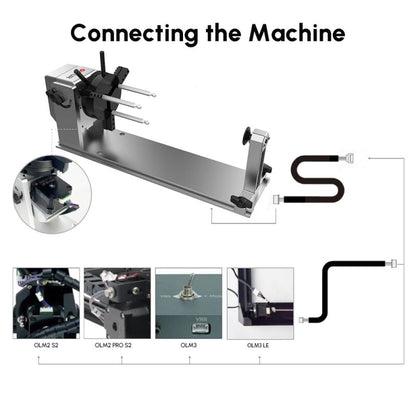 Ortur Y-axis Rotary Chuck for Laser Engraver (YRC1.0)